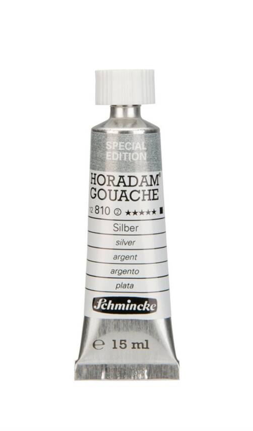 Schmincke Horadam Artist Gouache 15 ml Series 1 810 Silver - 1