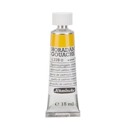 Schmincke Horadam Artist Gouache 15 ml Series 2 228 Cadmium Yellow Middle