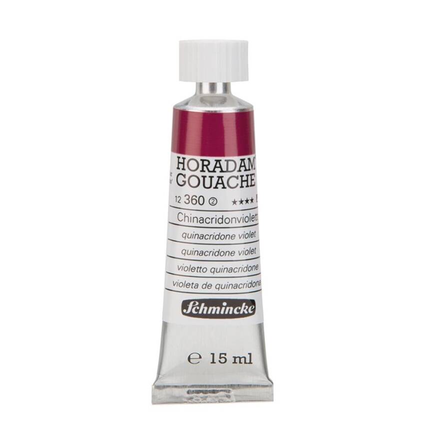 Schmincke Horadam Artist Gouache 15 ml Series 2 360 Quinacridone Violet - 1