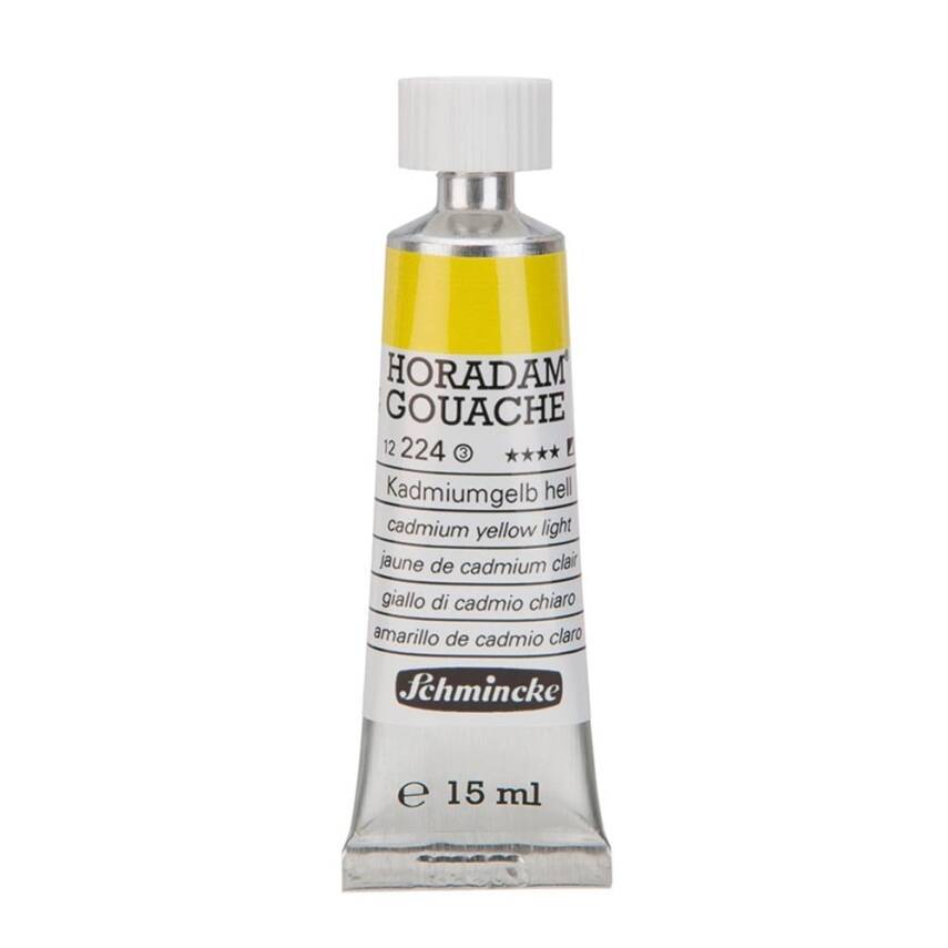 Schmincke Horadam Artist Gouache 15 ml Series 3 224 Cadmium Yellow Light - 1