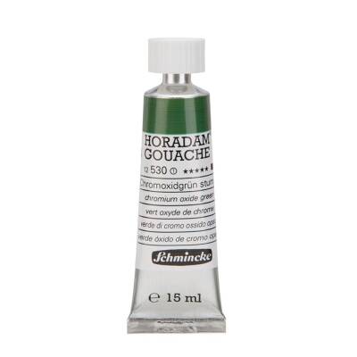 Schmincke Horadam Artist Gouache Paint 15 ml Series 1 530 Chromium Oxide Green