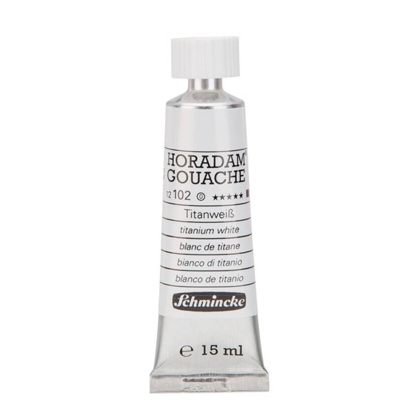 Schmincke Horadam Artist Guaj Boya 15 ml 102 Titanium White Seri 1  - 1