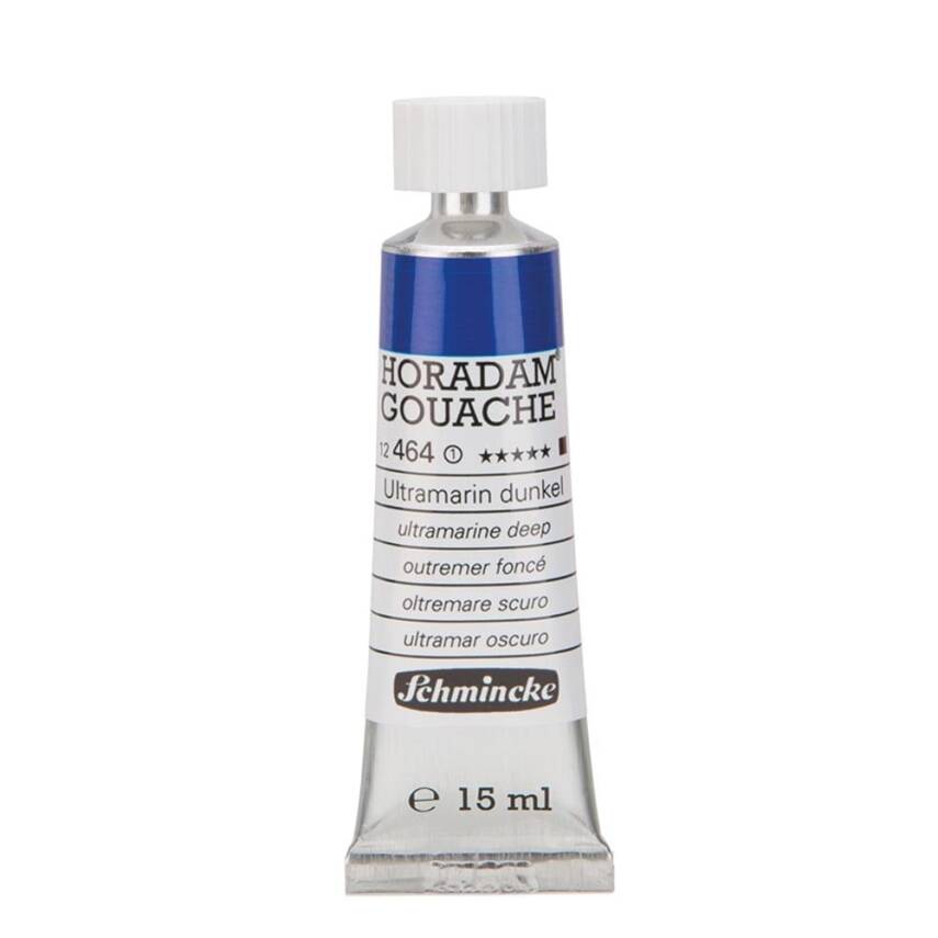 Schmincke Horadam Artist Guaj Boya 15 ml 464 Ultramarine Deep Seri 1  - 1