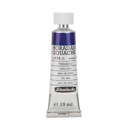 Schmincke Horadam Artist Guaj Boya 15 ml 474 Helio Blue Seri 1 