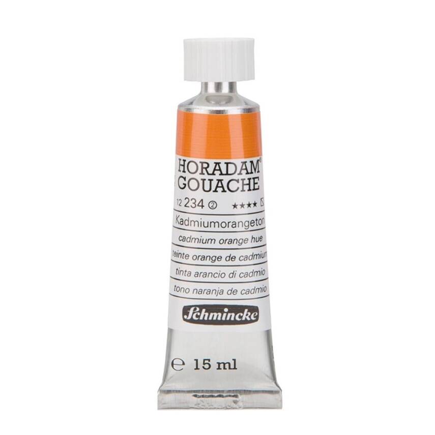 Schmincke Horadam Artist Guaj Boya 15 ml 234 Cadmium Orange Hue Seri 2  - 1