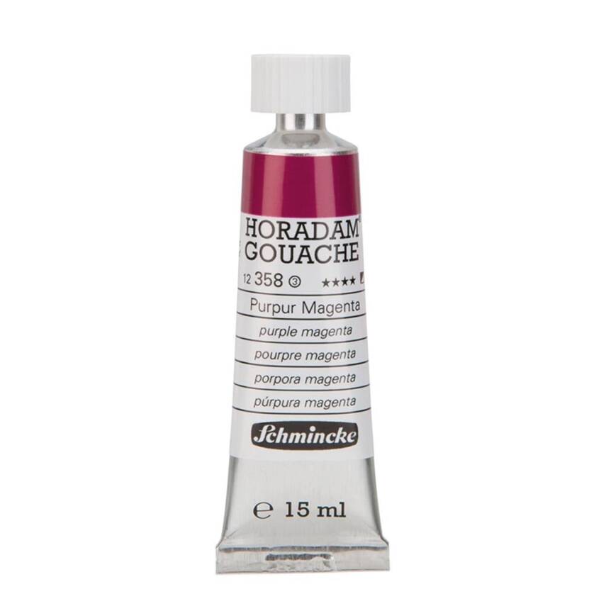 Schmincke Horadam Artist Guaj Boya 15 ml 358 Purple Magenta Seri 3  - 1