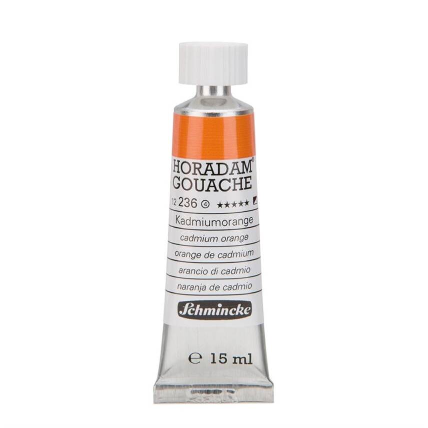 Schmincke Horadam Artist Guaj Boya 15 ml 236 Cadmium Orange Seri 4  - 1
