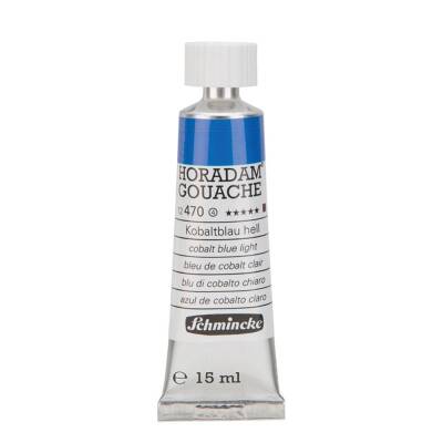 Schmincke Horadam Artist Guaj Boya 15 ml 470 Cobalt Blue Light Seri 4  - 1