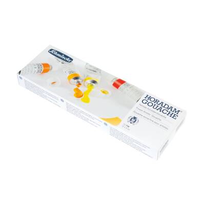 Schmincke Horadam Gouache Boya Seti Metal Kutu 12 x 5 ml 72716 - 4