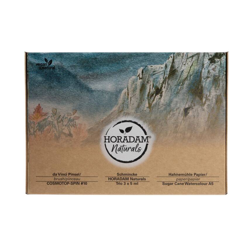Schmincke Horadam Naturals 3'lü Set Sugarcan Defter ve Da Vinci Fırça - 2