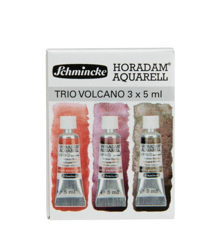 Schmincke Horadam Suluboya Trio Volcano Set 3 x 5 ml - 1