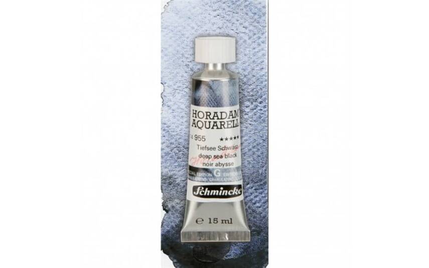Schmincke Horadam Supegranulation Sulu Boya 15 ml 955 Deep Sea Black - 1