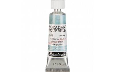 Schmincke Horadam Supegranulation Watercolor 15 ml 963 Glacier Green - 4