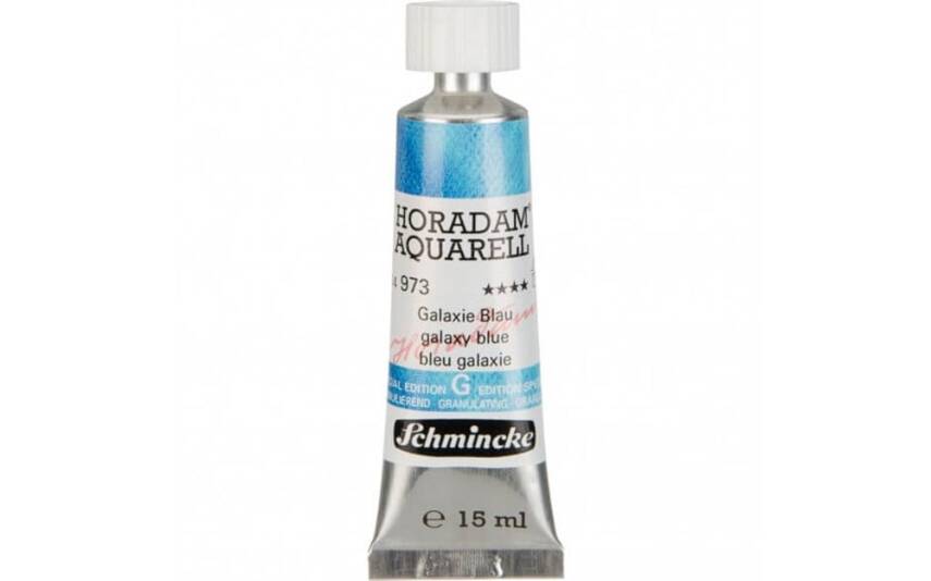 Schmincke Horadam Supegranulation Watercolor 15 ml 973 Galaxy Blue - 4
