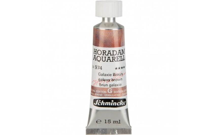 Schmincke Horadam Supegranulation Watercolor 15 ml 974 Galaxy Brown - 4
