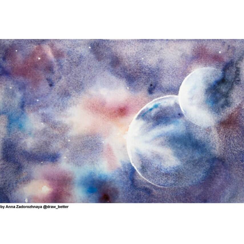 Schmincke Horadam Supegranulation Watercolor 15 ml 975 Galaxy Black - 3