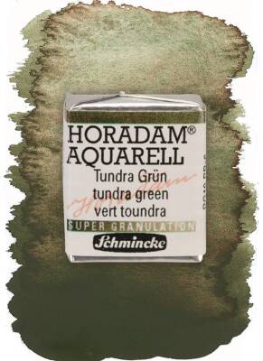 Schmincke Horadam Supergranulation Sulu Boya Tundra Green 1/2 Tab. - 1