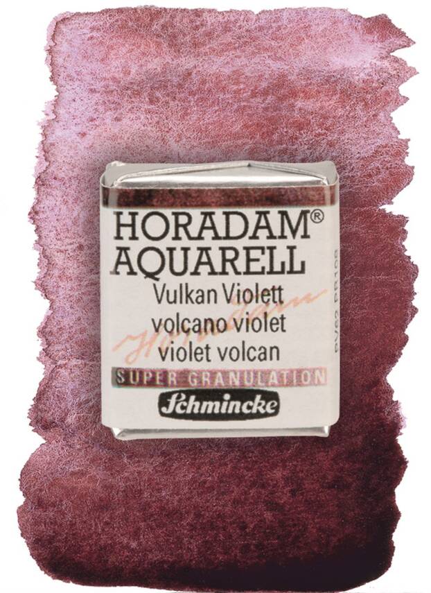 Schmincke Horadam Supergranulation Sulu Boya Volcano Violet 1/2 Tab. - 1