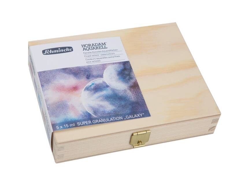 Schmincke Horadam Supergranulation Suluboya Galaxy Set Ahşap Kutu 5x15 ml - 1