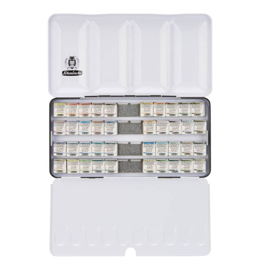 Schmincke Horadam Supergranulation Suluboya Set 40x1/2 Tablet - 2