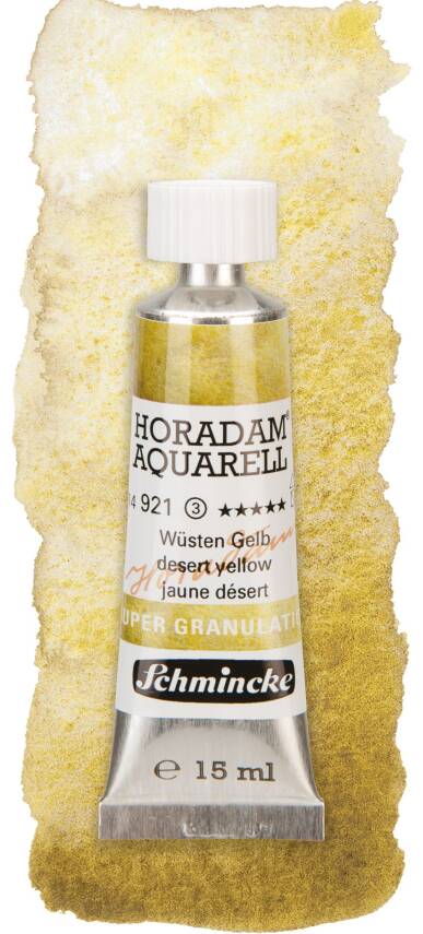 Schmincke Horadam Supergranulation Watercolor 15 ml 921 Desert Yellow - 1