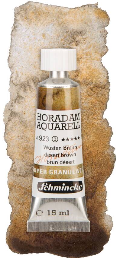 Schmincke Horadam Supergranulation Watercolor 15 ml 923 Desert Brown - 1