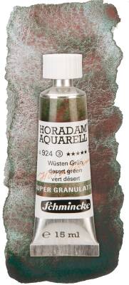 Schmincke Horadam Supergranulation Watercolor 15 ml 924 Desert Green