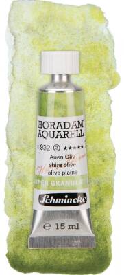Schmincke Horadam Supergranulation Watercolor 15 ml 932 Shire Olive