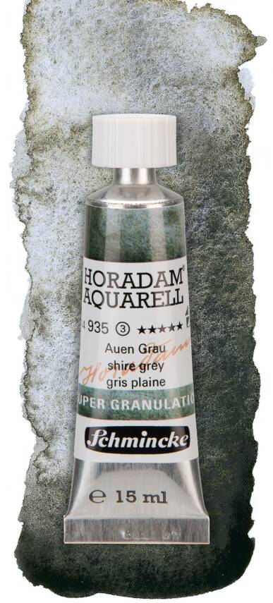 Schmincke Horadam Supergranulation Watercolor 15 ml 935 Shire Gray - 1