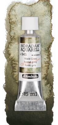 Schmincke Horadam Supergranulation Watercolor 15 ml 945 Forest Gray