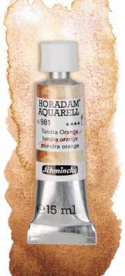 Schmincke Horadam Supergranulation Watercolor 15 ml 981 Tundra Orange