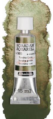 Schmincke Horadam Supergranulation Watercolor 15 ml 985 Tundra Green