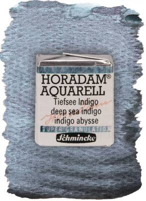 Schmincke Horadam Supergranulation Watercolor Deep Sea Indigo 1/2 Tab.