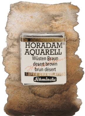 Schmincke Horadam Supergranulation Watercolor Desert Brown 1/2 Tab.