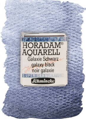 Schmincke Horadam Supergranulation Watercolor Galaxy Black 1/2 Tab.