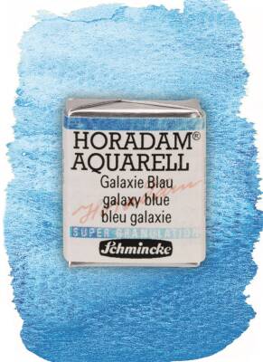Schmincke Horadam Supergranulation Watercolor Galaxy Blue 1/2 Tab.