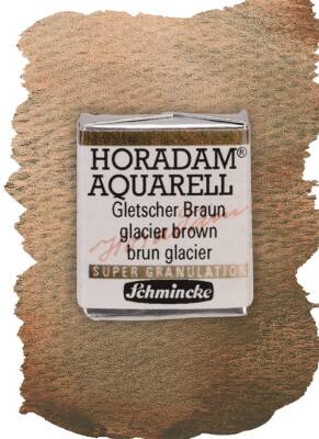 Schmincke Horadam Supergranulation Watercolor Glacier Brown 1/2 Tab.