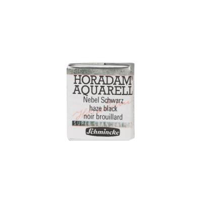 Schmincke Horadam Supergranulation Watercolor Haze Black 1/2 Tab.