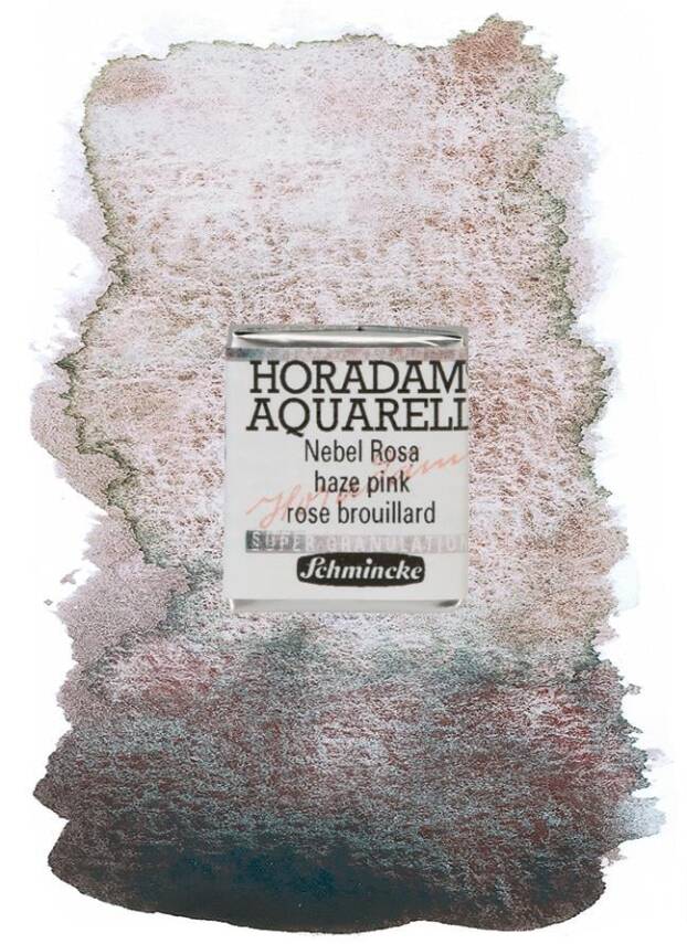 Schmincke Horadam Supergranulation Watercolor Haze Pink 1/2 Tab. - 1