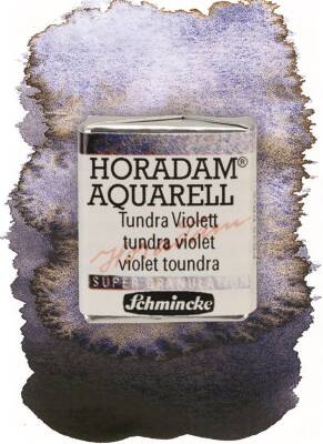 Schmincke Horadam Supergranulation Watercolor Tundra Violet 1/2 Tab.
