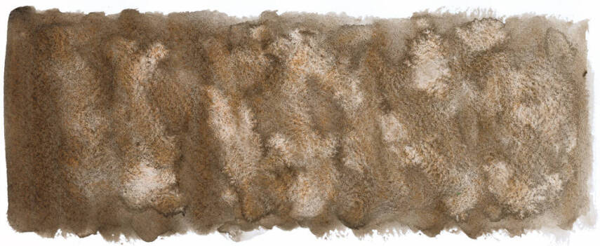 Schmincke Horadam Supergranulation Watercolor Urban Brown 1/2 Tab. - 2