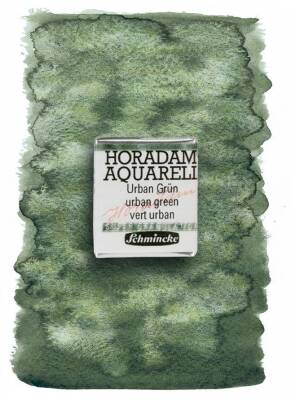 Schmincke Horadam Supergranulation Watercolor Urban Green 1/2 Tab.