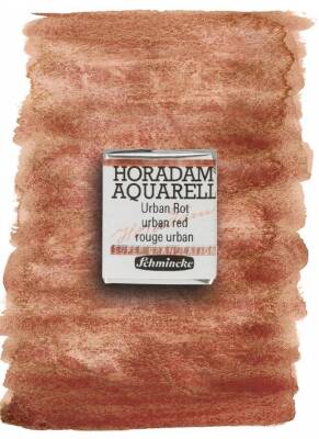 Schmincke Horadam Supergranulation Watercolor Urban Red 1/2 Tab.