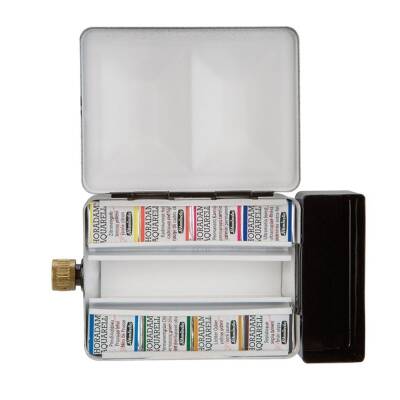Schmincke Horadam Watercolor Set Metal Box 8 Half Pan - 3