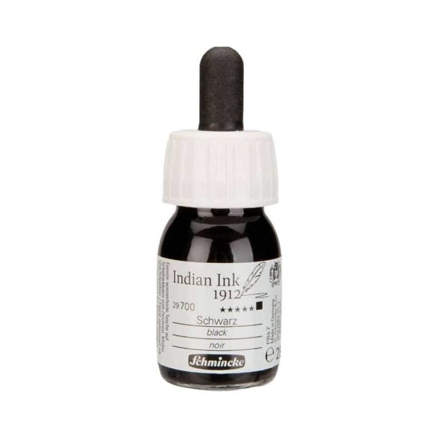 Schmincke Indian Ink 28 ml Black - 1