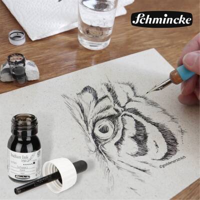 Schmincke Indian Ink 28 ml Black - 4