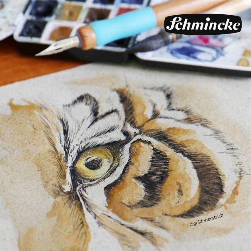 Schmincke Indian Ink 28 ml Black - 5