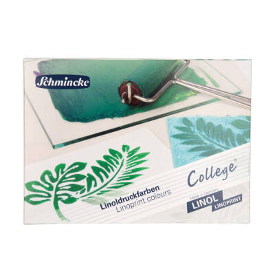 Schmincke Linoleum Printing Ink Paint Set 5x75 ml
