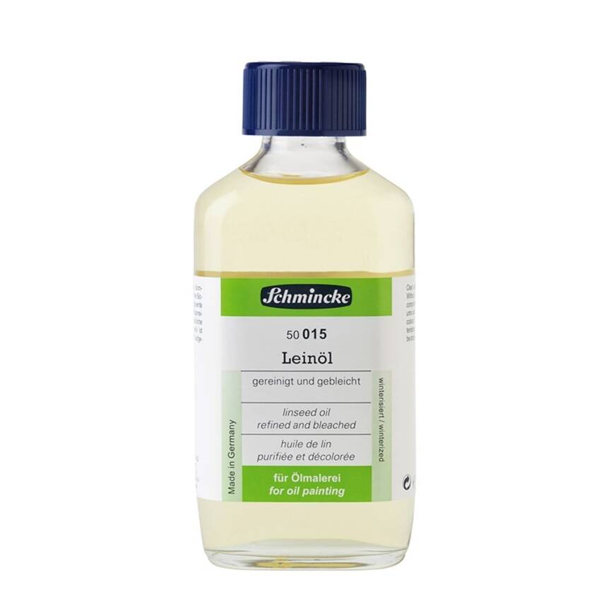 Schmincke Linseed Oil Rafine Keten Yağı 200 ml 50015 - 1