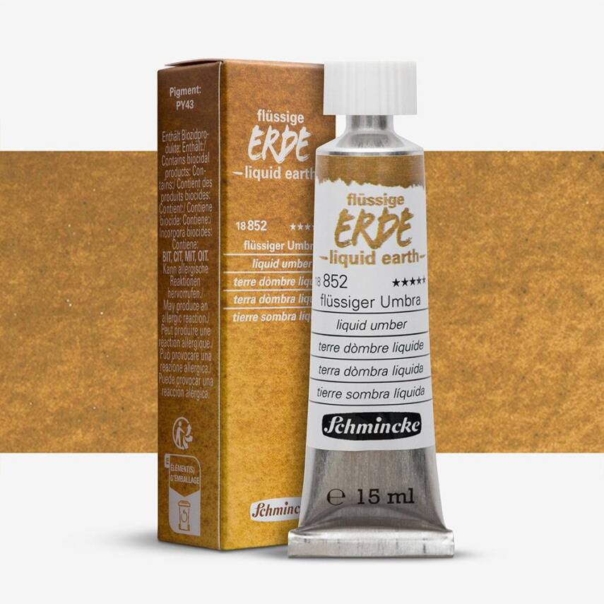 Schmincke Liquid Charcoal Earth - Umber 15 ml - 1